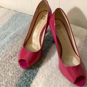 Anne Klein pink high heels 👠 shoes size 9M